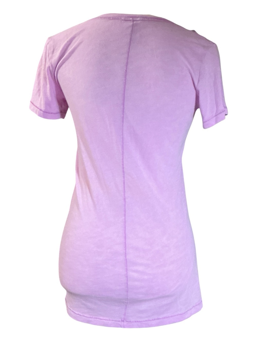 Victoria's Secret Lavender V-Neck Short Sleeve Tee - Picture 2 of 3